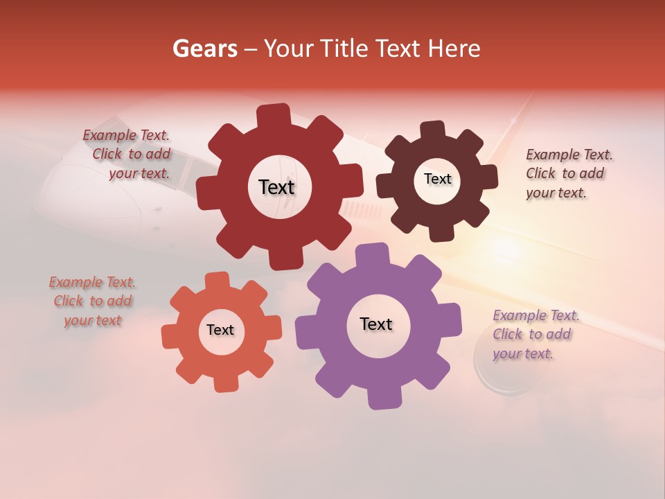 Tourism Big Wings PowerPoint Template