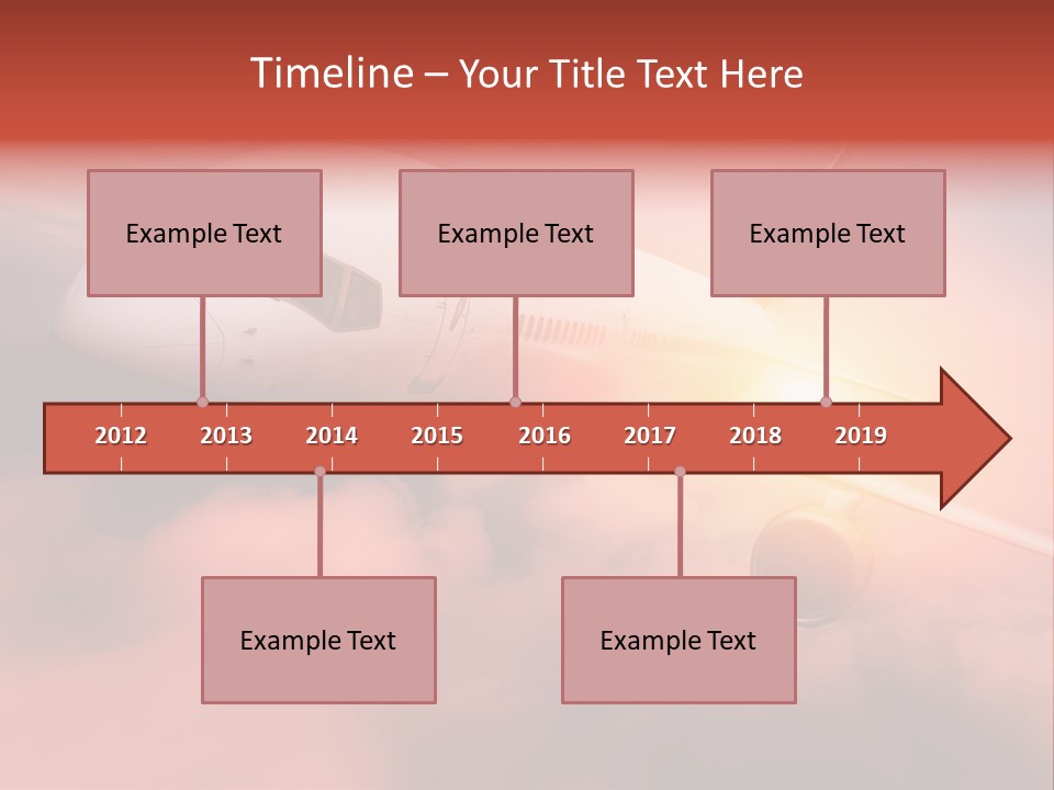 Tourism Big Wings PowerPoint Template