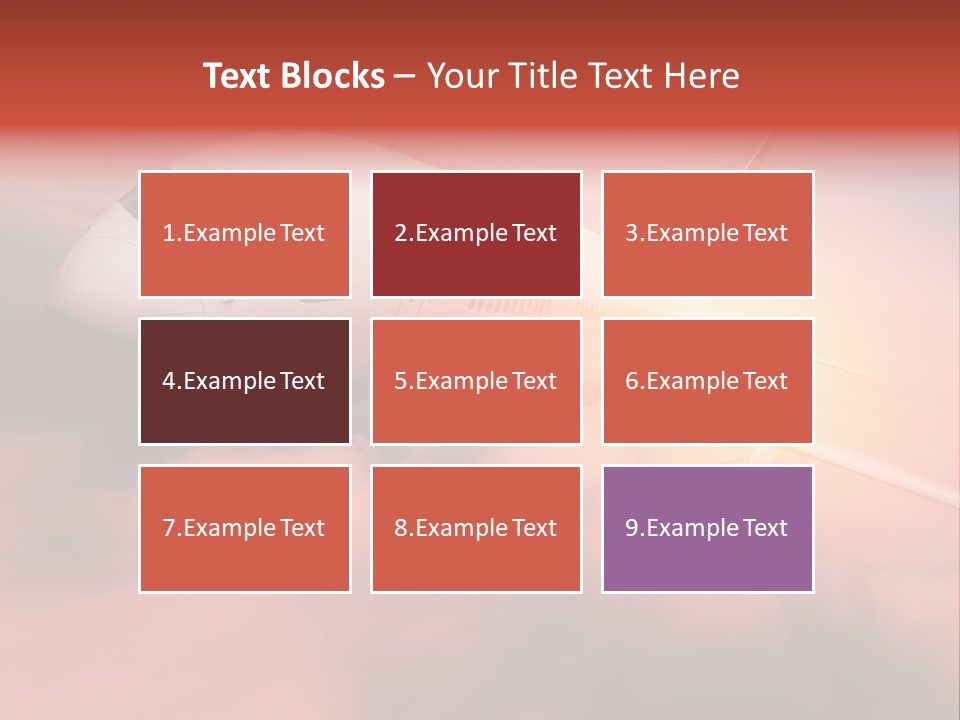 Tourism Big Wings PowerPoint Template