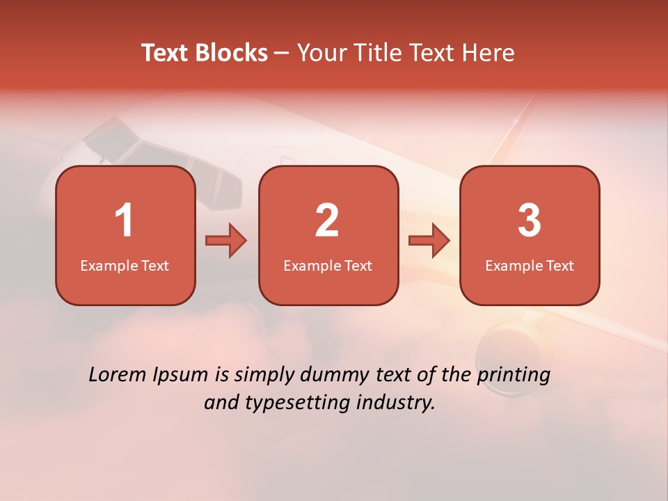 Tourism Big Wings PowerPoint Template