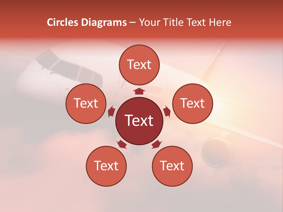 Tourism Big Wings PowerPoint Template