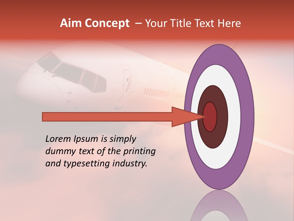 Tourism Big Wings PowerPoint Template