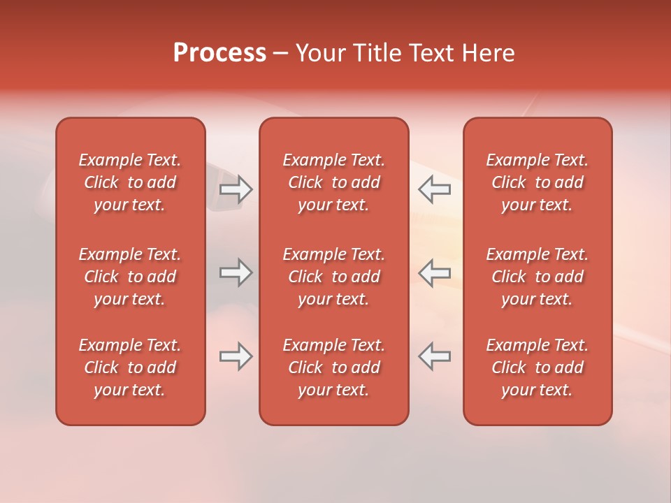 Tourism Big Wings PowerPoint Template