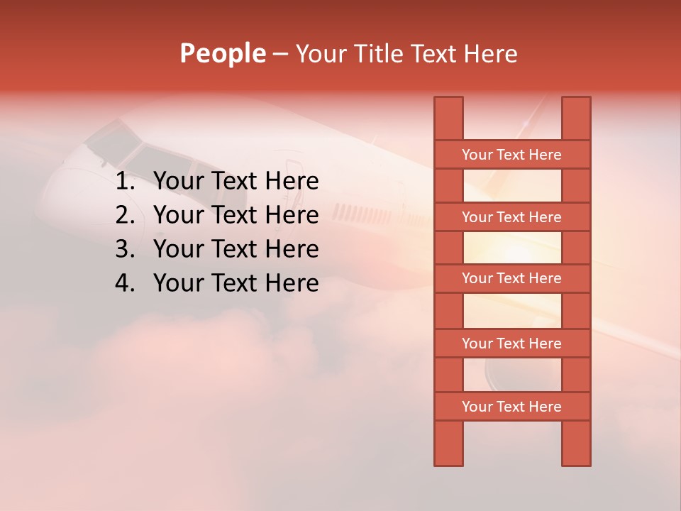 Tourism Big Wings PowerPoint Template