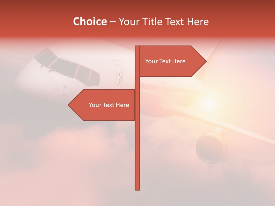 Tourism Big Wings PowerPoint Template