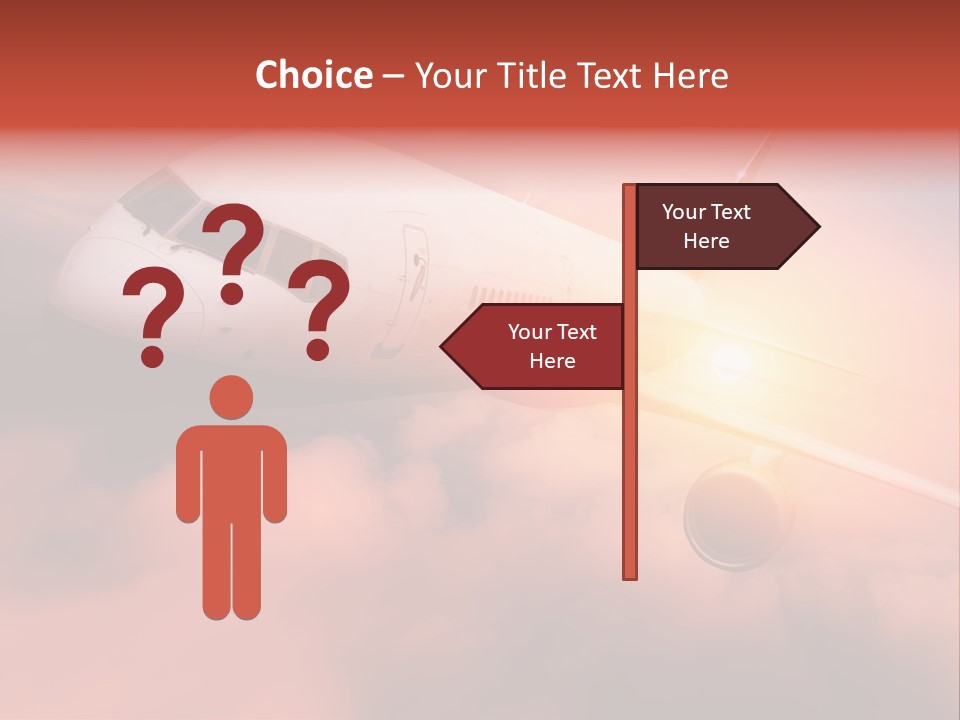 Tourism Big Wings PowerPoint Template