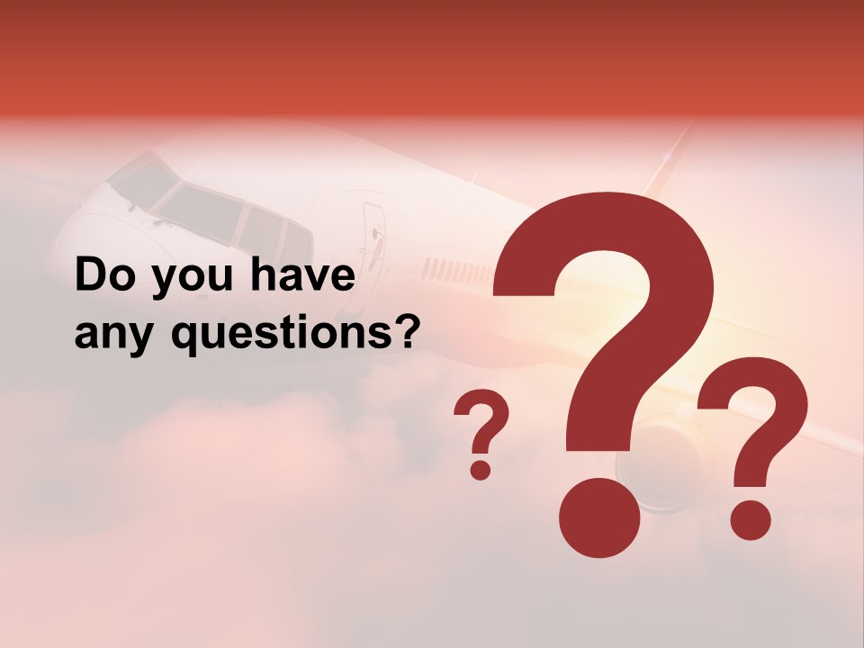 Tourism Big Wings PowerPoint Template