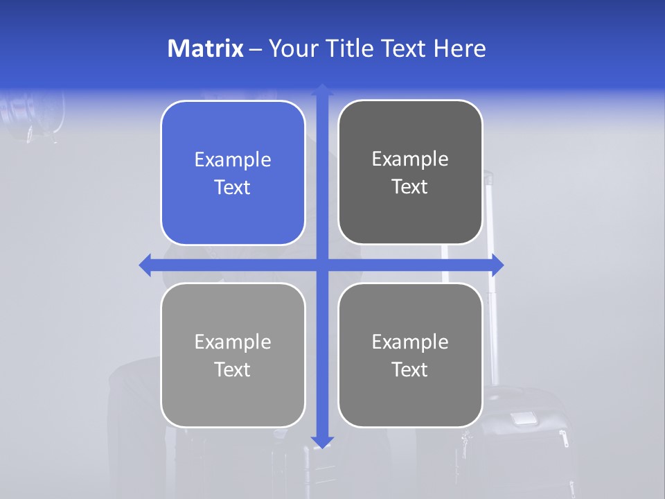 Uhr Modern Urlaub PowerPoint Template