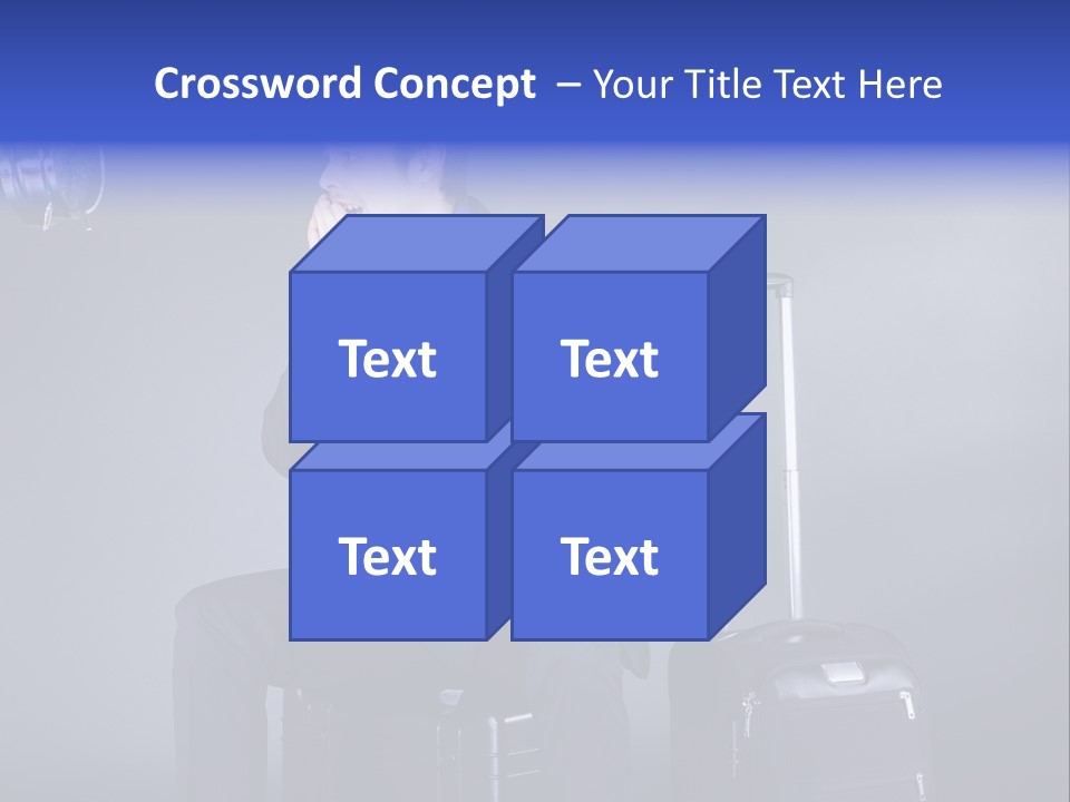 Uhr Modern Urlaub PowerPoint Template