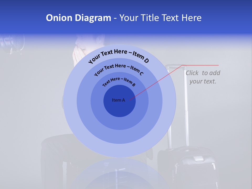 Uhr Modern Urlaub PowerPoint Template