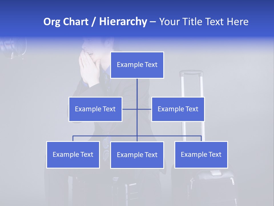 Uhr Modern Urlaub PowerPoint Template
