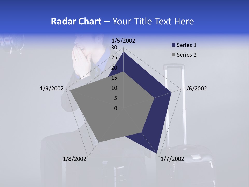 Uhr Modern Urlaub PowerPoint Template