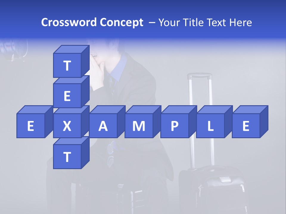 Uhr Modern Urlaub PowerPoint Template