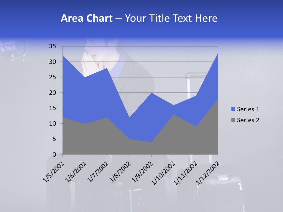 Uhr Modern Urlaub PowerPoint Template