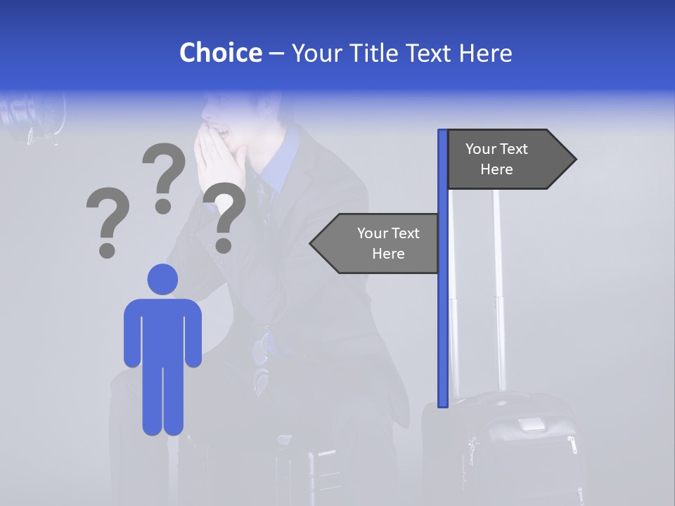 Uhr Modern Urlaub PowerPoint Template