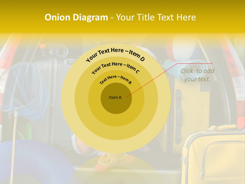 Kid Car Girl PowerPoint Template