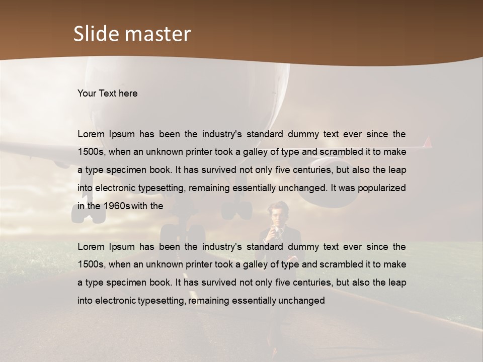 Viaggio Campagna Denaro PowerPoint Template