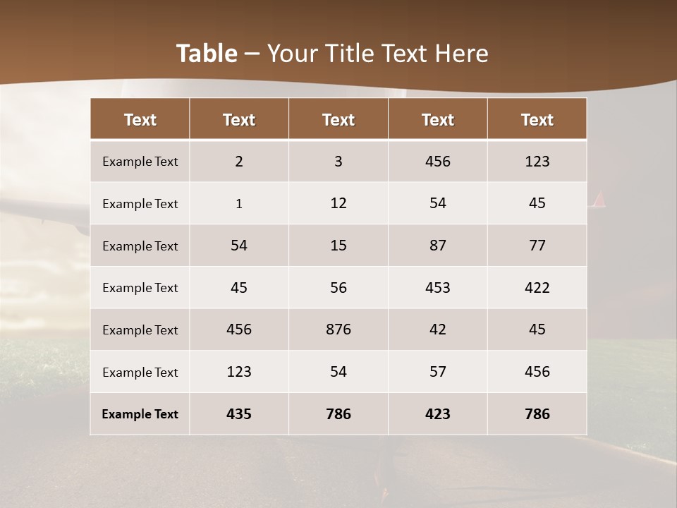 Viaggio Campagna Denaro PowerPoint Template