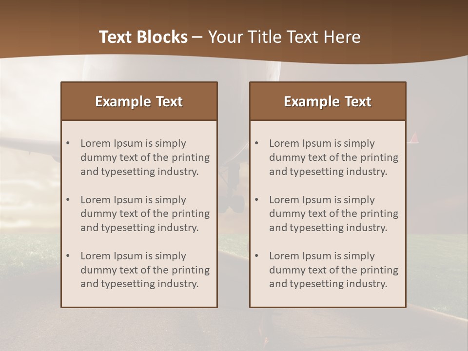 Viaggio Campagna Denaro PowerPoint Template