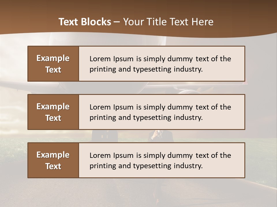 Viaggio Campagna Denaro PowerPoint Template