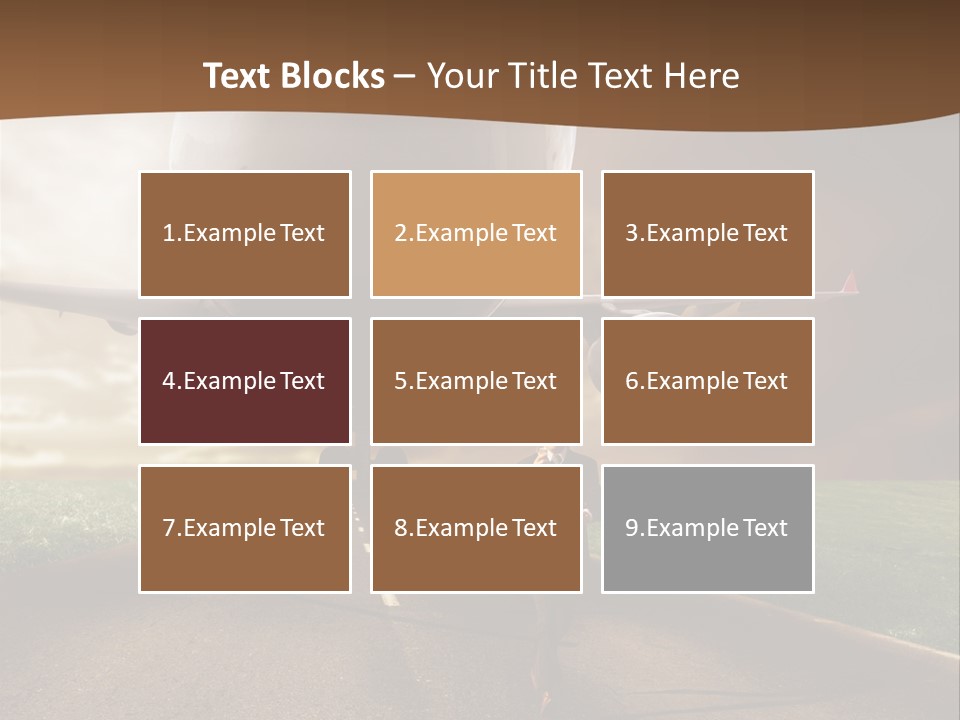 Viaggio Campagna Denaro PowerPoint Template