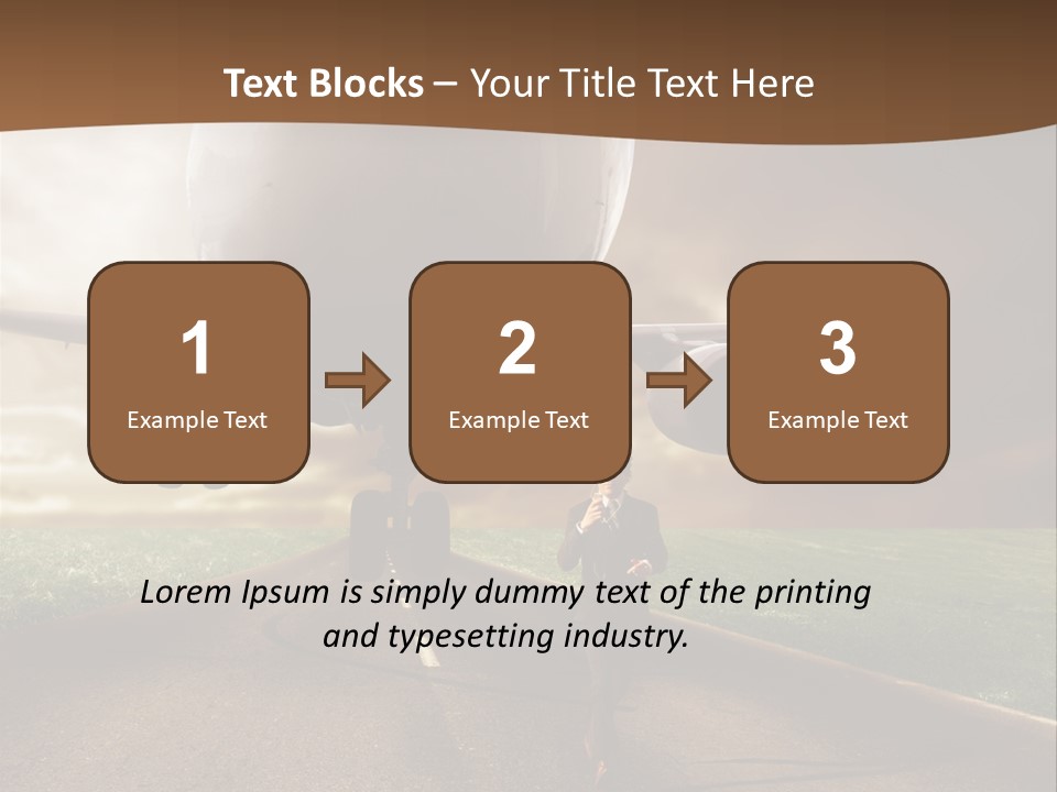 Viaggio Campagna Denaro PowerPoint Template