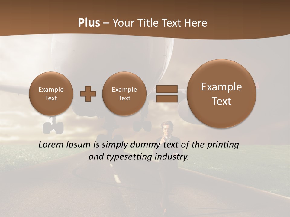 Viaggio Campagna Denaro PowerPoint Template