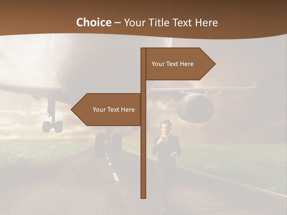 Viaggio Campagna Denaro PowerPoint Template