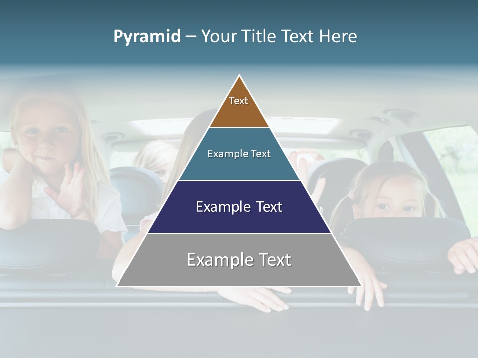 Travel Five Girls PowerPoint Template