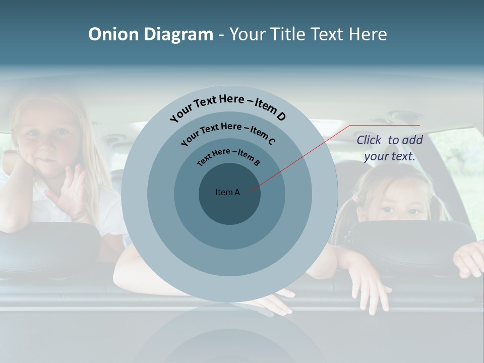 Travel Five Girls PowerPoint Template