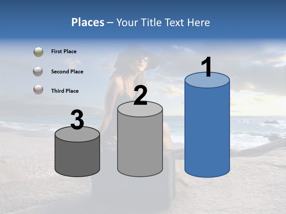 Orizzonte Nudi Paesaggio PowerPoint Template