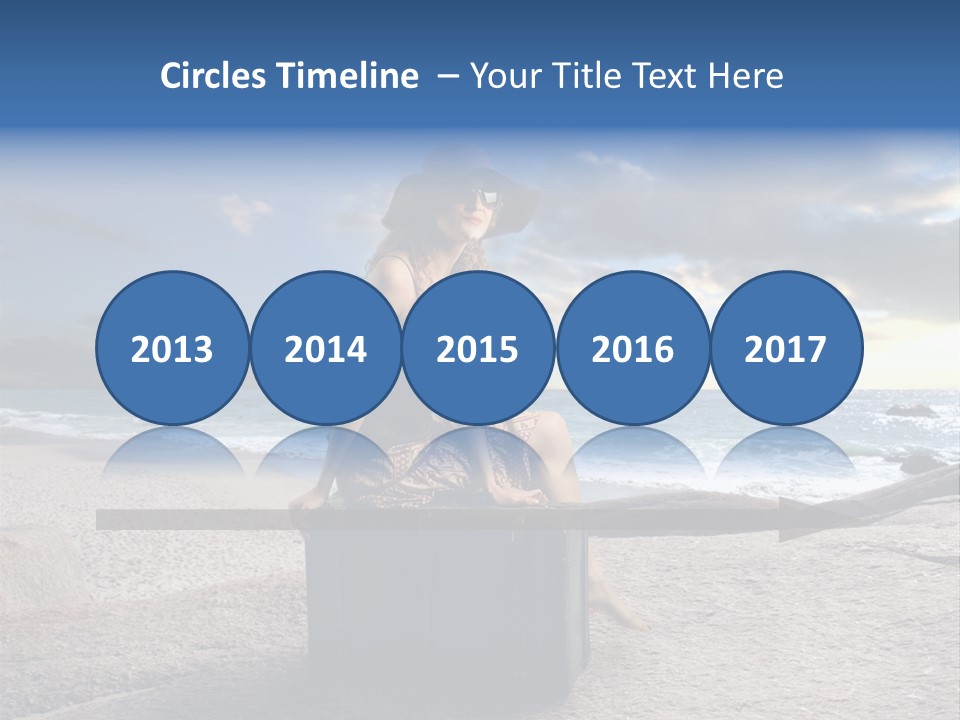 Orizzonte Nudi Paesaggio PowerPoint Template