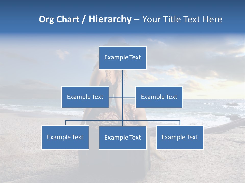 Orizzonte Nudi Paesaggio PowerPoint Template