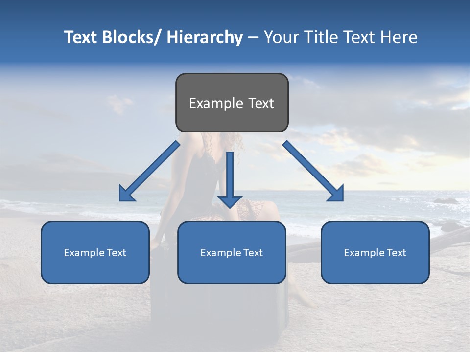 Orizzonte Nudi Paesaggio PowerPoint Template