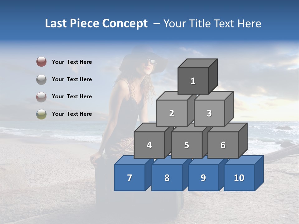 Orizzonte Nudi Paesaggio PowerPoint Template