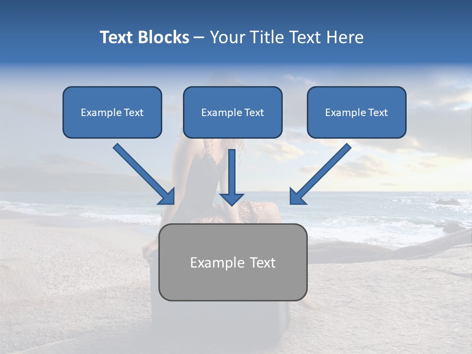 Orizzonte Nudi Paesaggio PowerPoint Template