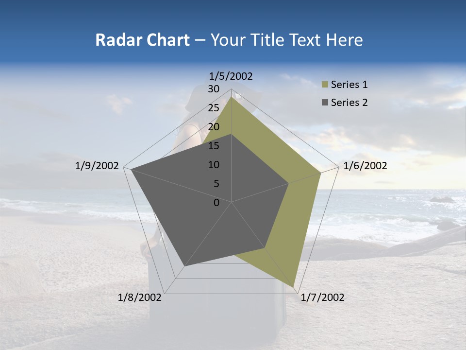 Orizzonte Nudi Paesaggio PowerPoint Template