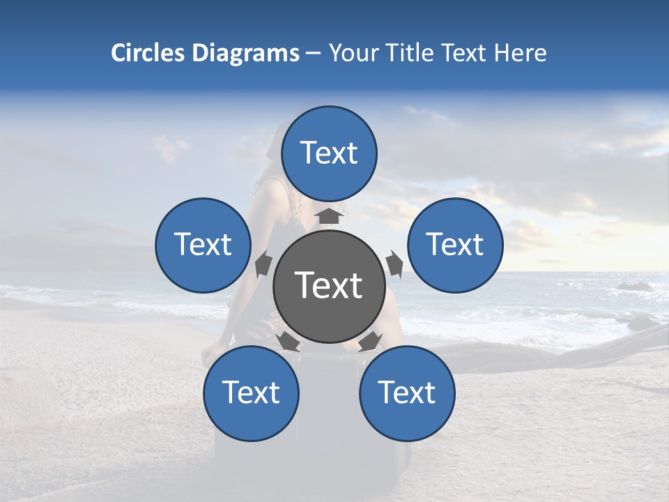 Orizzonte Nudi Paesaggio PowerPoint Template