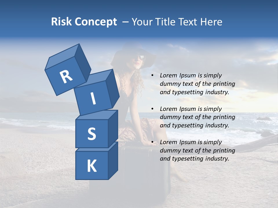 Orizzonte Nudi Paesaggio PowerPoint Template