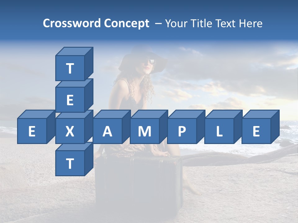 Orizzonte Nudi Paesaggio PowerPoint Template