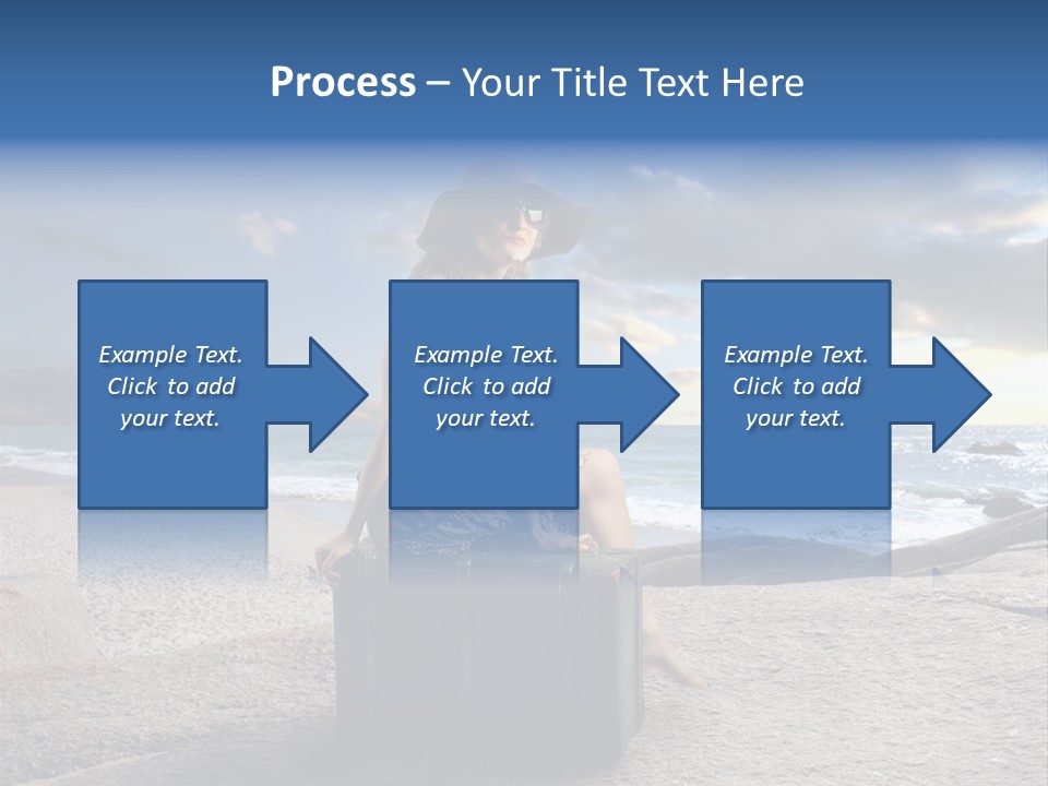 Orizzonte Nudi Paesaggio PowerPoint Template