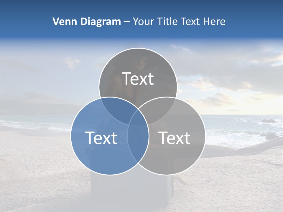 Orizzonte Nudi Paesaggio PowerPoint Template