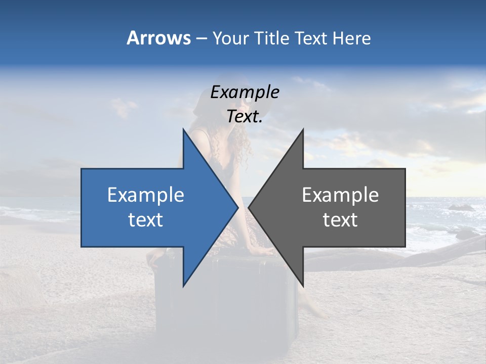 Orizzonte Nudi Paesaggio PowerPoint Template