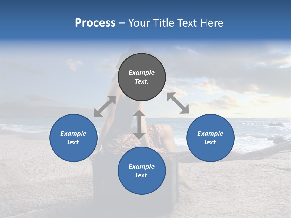 Orizzonte Nudi Paesaggio PowerPoint Template