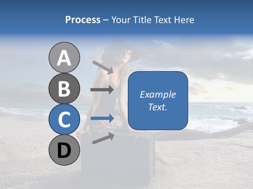 Orizzonte Nudi Paesaggio PowerPoint Template