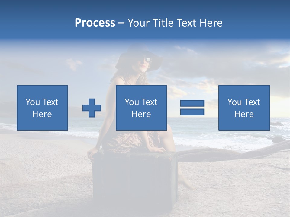 Orizzonte Nudi Paesaggio PowerPoint Template