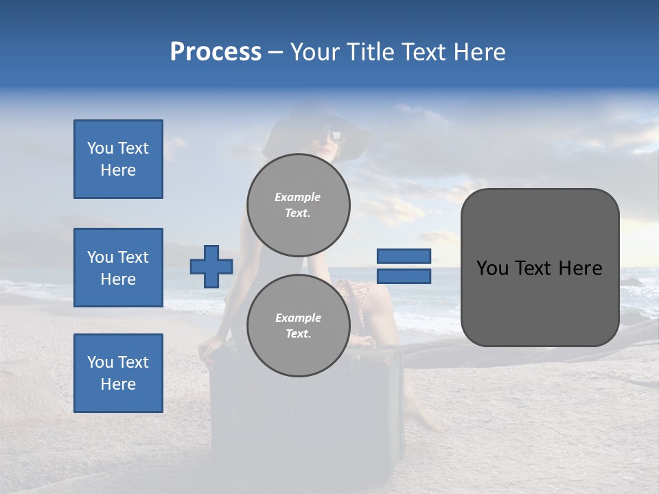 Orizzonte Nudi Paesaggio PowerPoint Template