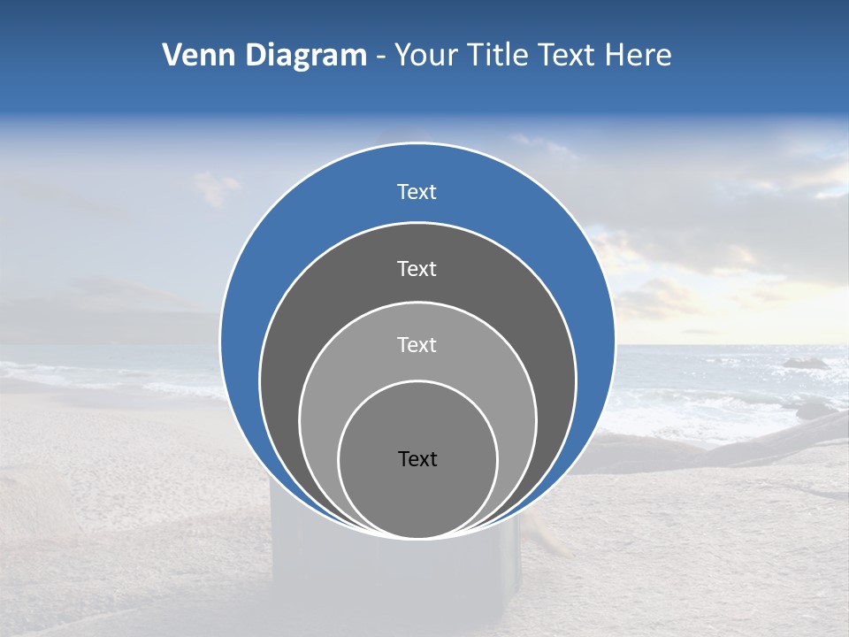 Orizzonte Nudi Paesaggio PowerPoint Template