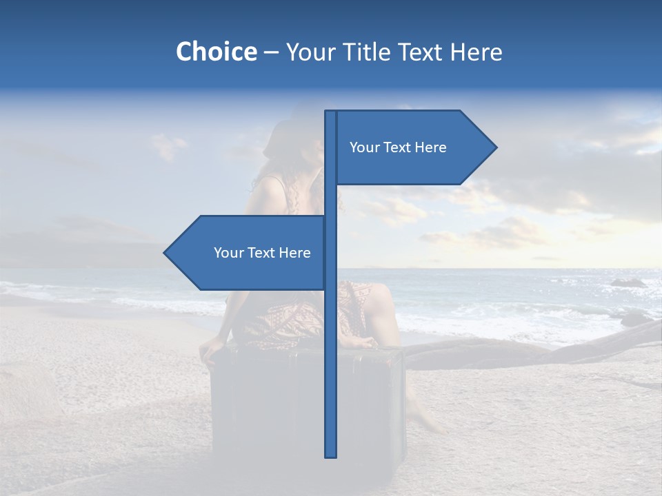 Orizzonte Nudi Paesaggio PowerPoint Template