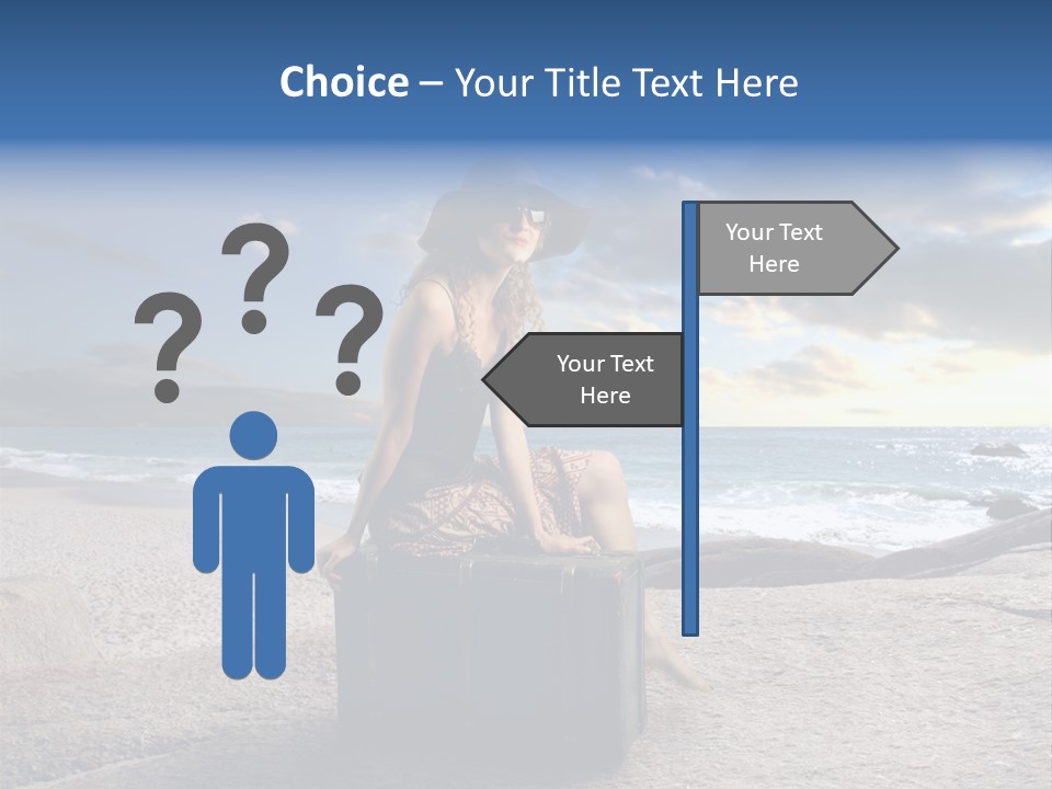 Orizzonte Nudi Paesaggio PowerPoint Template